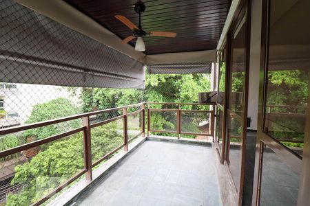 Varanda da Sala de apartamento à venda com 3 quartos, 178m² em Grajaú, Rio de Janeiro