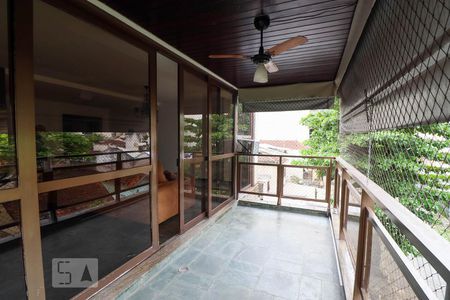Varanda da Sala de apartamento à venda com 3 quartos, 178m² em Grajaú, Rio de Janeiro