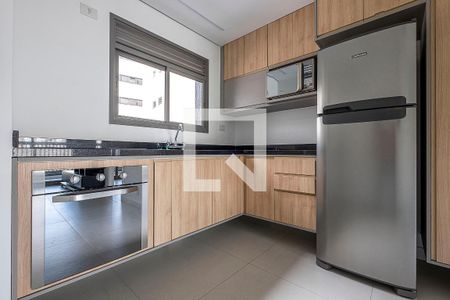 Sala/Cozinha de apartamento à venda com 1 quarto, 49m² em Jardim Paulista, São Paulo