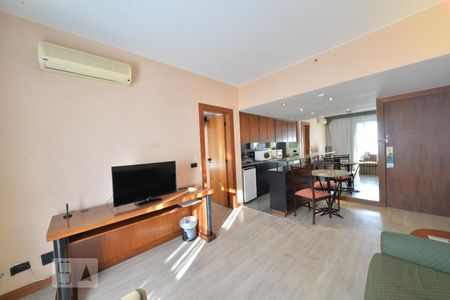 Sala de apartamento para alugar com 1 quarto, 55m² em Quadra 2, Brasília