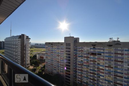 Vista da Varanda de apartamento para alugar com 1 quarto, 55m² em Quadra 2, Brasília