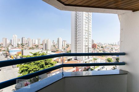 Varanda da Sala de apartamento à venda com 3 quartos, 105m² em Vila Regente Feijó, São Paulo