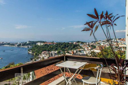 Varanda da Sala de apartamento para alugar com 2 quartos, 60m² em Pitangueiras, Rio de Janeiro