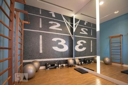 Apartamento para alugar com 33m², 1 quarto e 1 vaga Apartamento para alugar com 33m², 1 quarto e 1 vagaAcademia