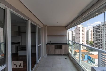 Varanda de apartamento para alugar com 1 quarto, 33m² em Brooklin Paulista, São Paulo