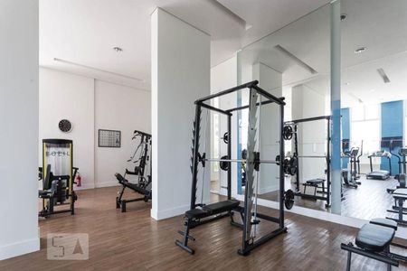 Apartamento para alugar com 33m², 1 quarto e 1 vaga Apartamento para alugar com 33m², 1 quarto e 1 vagaAcademia