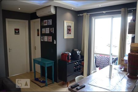 sala de apartamento à venda com 2 quartos, 55m² em Fátima, Canoas