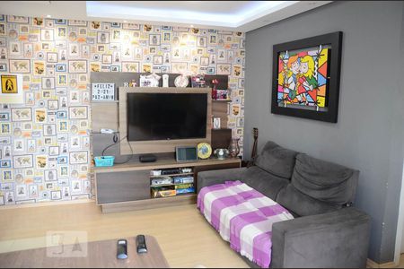 sala de apartamento à venda com 2 quartos, 55m² em Fátima, Canoas