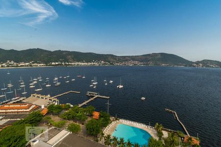 Vista da Sala de apartamento para alugar com 1 quarto, 54m² em São Francisco, Niterói