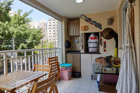 Varanda gourmet de apartamento à venda com 2 quartos, 87m² em Barra Funda, São Paulo