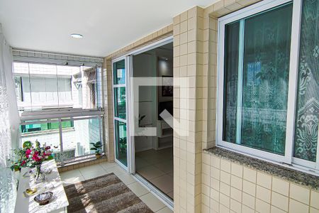 sala - varanda de apartamento à venda com 2 quartos, 70m² em Jacarepaguá, Rio de Janeiro