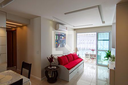 sala de apartamento à venda com 2 quartos, 70m² em Jacarepaguá, Rio de Janeiro