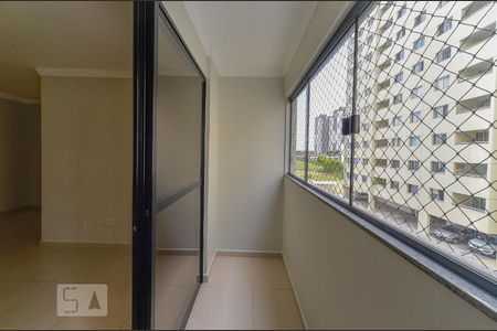 Varanda da Sala de apartamento para alugar com 3 quartos, 74m² em Sul (águas Claras), Brasília