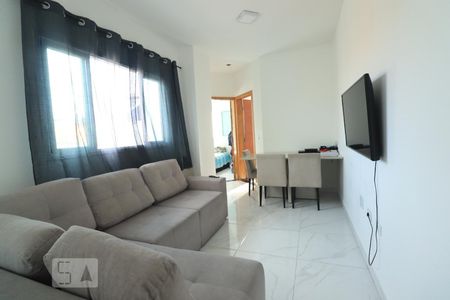 Sala de apartamento à venda com 2 quartos, 88m² em Jardim Stella, Santo André