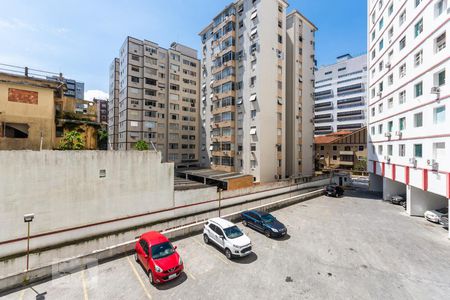 Vista de kitnet/studio para alugar com 1 quarto, 32m² em José Menino, Santos