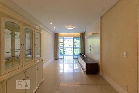Sala de apartamento para alugar com 3 quartos, 106m² em Humaitá, Rio de Janeiro