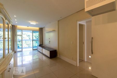 Sala de apartamento para alugar com 3 quartos, 106m² em Humaitá, Rio de Janeiro