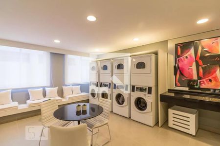 Studio para alugar com 33m², 1 quarto e 1 vagaLavanderia