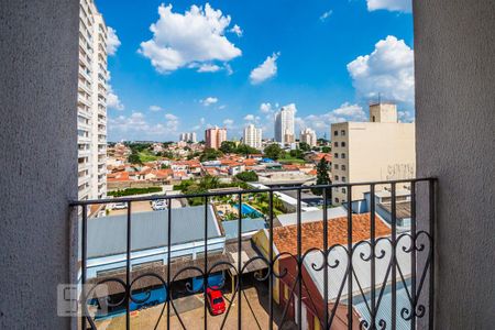 Sacada de kitnet/studio para alugar com 1 quarto, 39m² em Bosque, Campinas