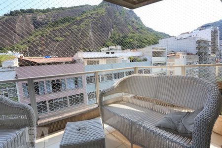 Varanda da Sala de apartamento à venda com 2 quartos, 80m² em Copacabana, Rio de Janeiro