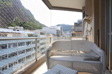 Varanda da Sala de apartamento à venda com 2 quartos, 80m² em Copacabana, Rio de Janeiro