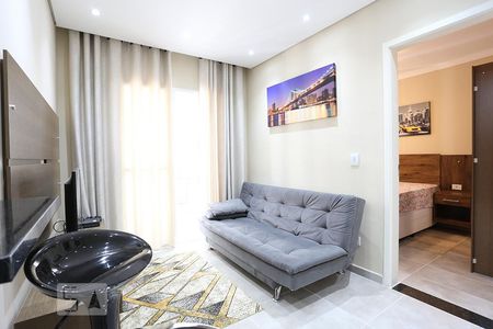 Sala de apartamento para alugar com 1 quarto, 38m² em Jaguaribe, Osasco