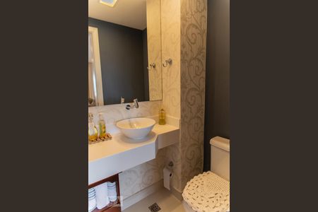 Lavabo de apartamento à venda com 3 quartos, 167m² em Jardim, Santo André