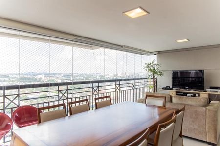 Varanda gourmet de apartamento para alugar com 3 quartos, 167m² em Jardim, Santo André