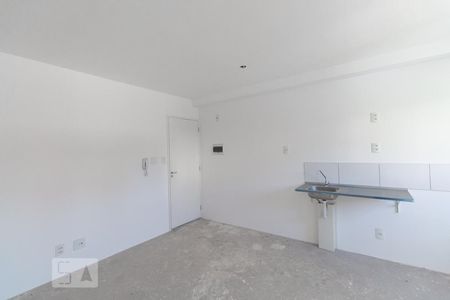 Sala e cozinha de apartamento à venda com 1 quarto, 31m² em Brás, São Paulo