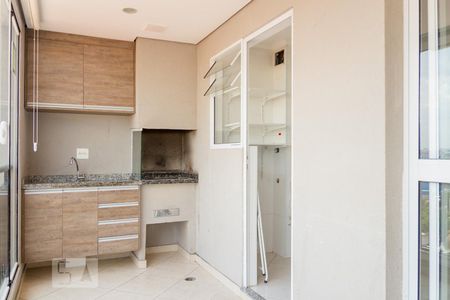 Varanda gourmet de apartamento à venda com 3 quartos, 78m² em Rudge Ramos, São Bernardo do Campo