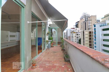 Varanda de apartamento para alugar com 2 quartos, 146m² em Santa Cecília, São Paulo
