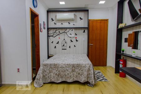Studio para alugar com 26m², 1 quarto e sem vagaQuarto - Cama de Casal