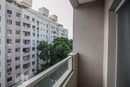 Varanda da Sala de apartamento para alugar com 2 quartos, 52m² em Pechincha, Rio de Janeiro