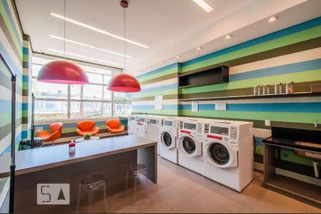 Apartamento para alugar com 40m², 1 quarto e 1 vaga Apartamento para alugar com 40m², 1 quarto e 1 vagaLavanderia