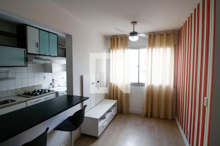 Sala de Estar de apartamento para alugar com 2 quartos, 48m² em Vila Carlos de Campos, São Paulo