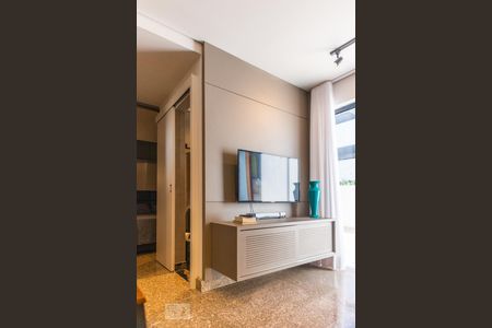Sala de apartamento para alugar com 1 quarto, 60m² em Buritis, Belo Horizonte