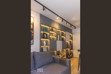 Sala de apartamento para alugar com 1 quarto, 60m² em Buritis, Belo Horizonte