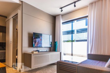 Sala de apartamento para alugar com 1 quarto, 60m² em Buritis, Belo Horizonte