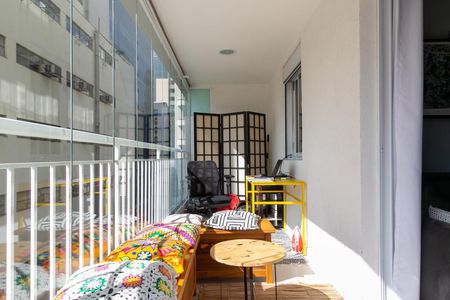Apartamento para alugar com 48m², 1 quarto e sem vagaVaranda