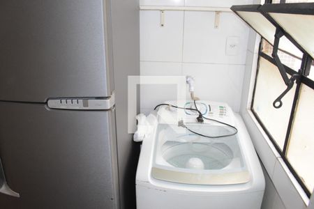 Área de Serviço de kitnet/studio à venda com 1 quarto, 45m² em República, São Paulo