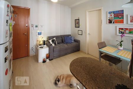 Sala de apartamento para alugar com 1 quarto, 36m² em Jardim Paulista, São Paulo