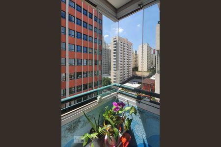 Varanda de apartamento para alugar com 1 quarto, 36m² em Jardim Paulista, São Paulo