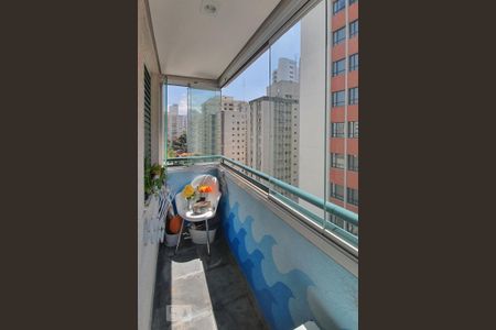 Varanda de apartamento para alugar com 1 quarto, 36m² em Jardim Paulista, São Paulo