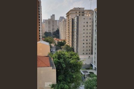 Vista da varanda de apartamento para alugar com 1 quarto, 36m² em Jardim Paulista, São Paulo