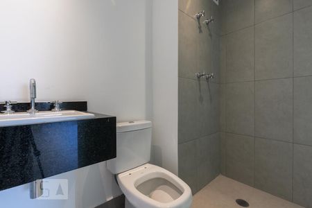 Banheiro de kitnet/studio à venda com 1 quarto, 62m² em Vila Olímpia, São Paulo