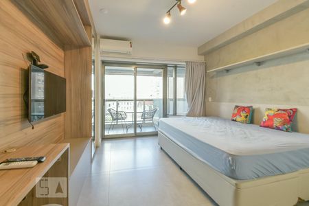 Studio para alugar com 28m², 1 quarto e 1 vagaSala/Quarto