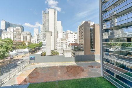 Vista da Varanda de kitnet/studio para alugar com 1 quarto, 28m² em República, São Paulo