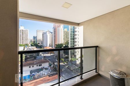 Varanda de apartamento para alugar com 1 quarto, 35m² em Vila Olímpia, São Paulo