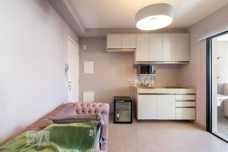 Sala de apartamento para alugar com 1 quarto, 35m² em Vila Olímpia, São Paulo