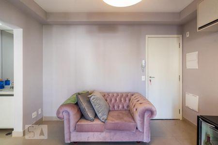 Sala de apartamento para alugar com 1 quarto, 35m² em Vila Olímpia, São Paulo